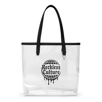 Reckless Drip- Clear tote bag