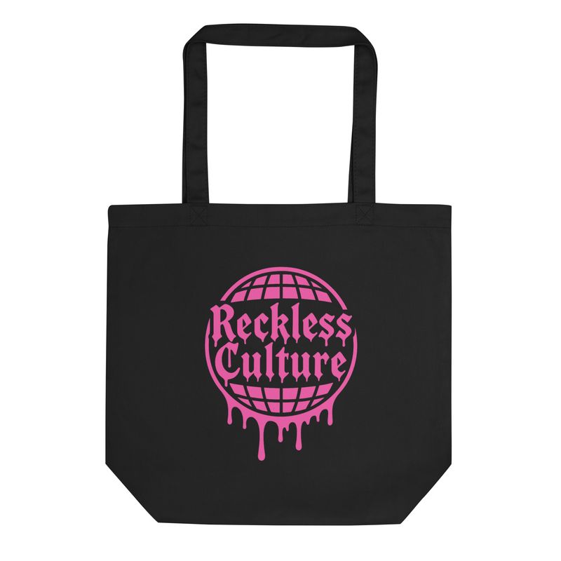 Reckless Pink Drip- Eco Tote Bag