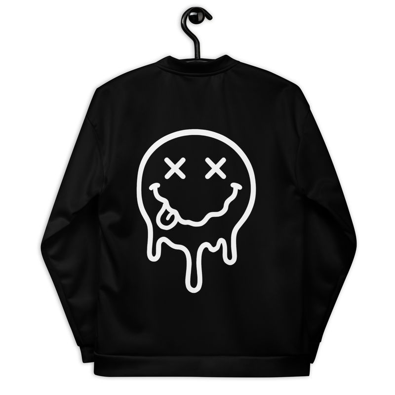 Face Melt- Unisex Bomber Jacket