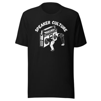 Speaker Culture- Unisex t-shirt
