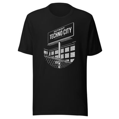 Techno City Detroit- Unisex t-shirt