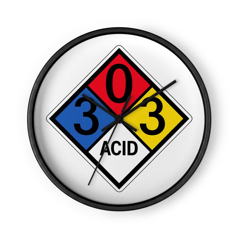 Acid 303- Wall clock
