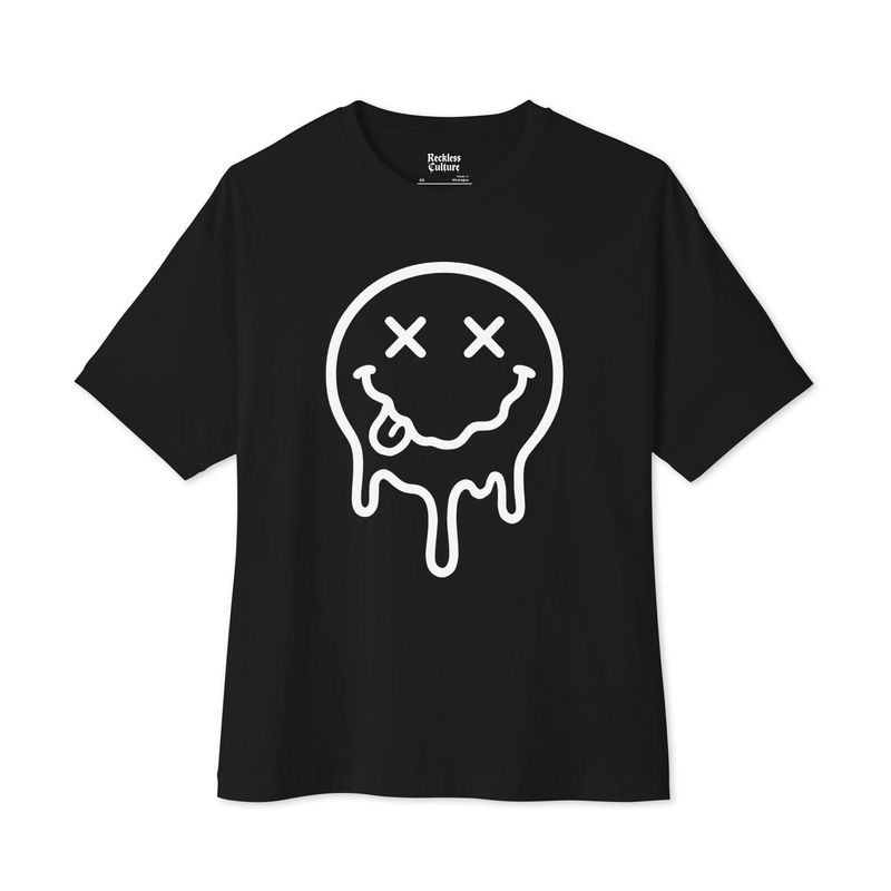 Face Melt- Unisex oversized boxy tee