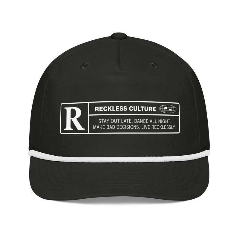 Rated Reckless- Golf rope cap