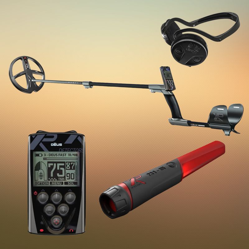 Vorführgerät - XP DEUS X35 22 RC Metalldetektor + WSA Kopfhörer + Gratis Mi6