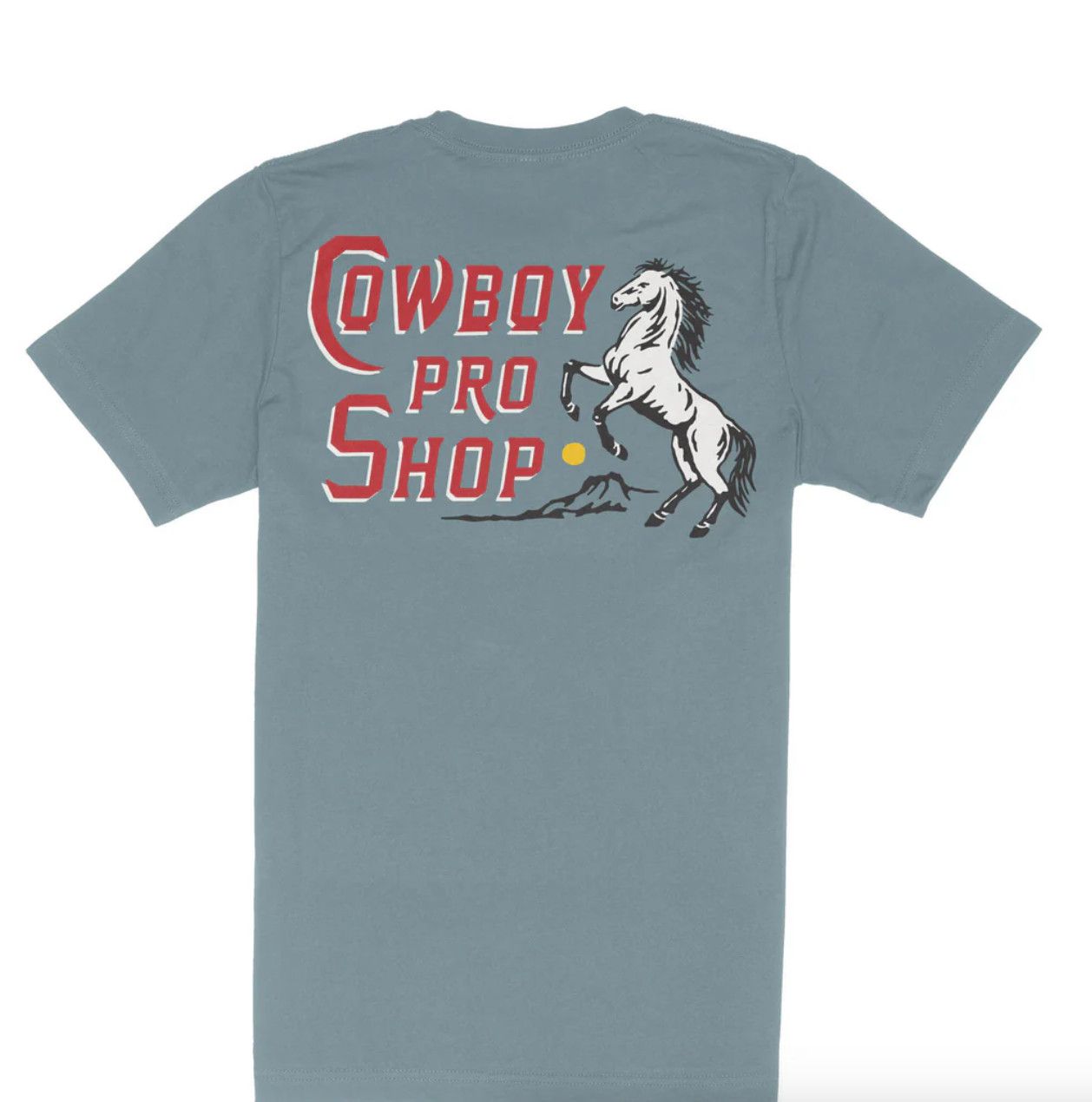 Cowboy Pro Shop T-Shirt, Size: Small, Color: Citadel