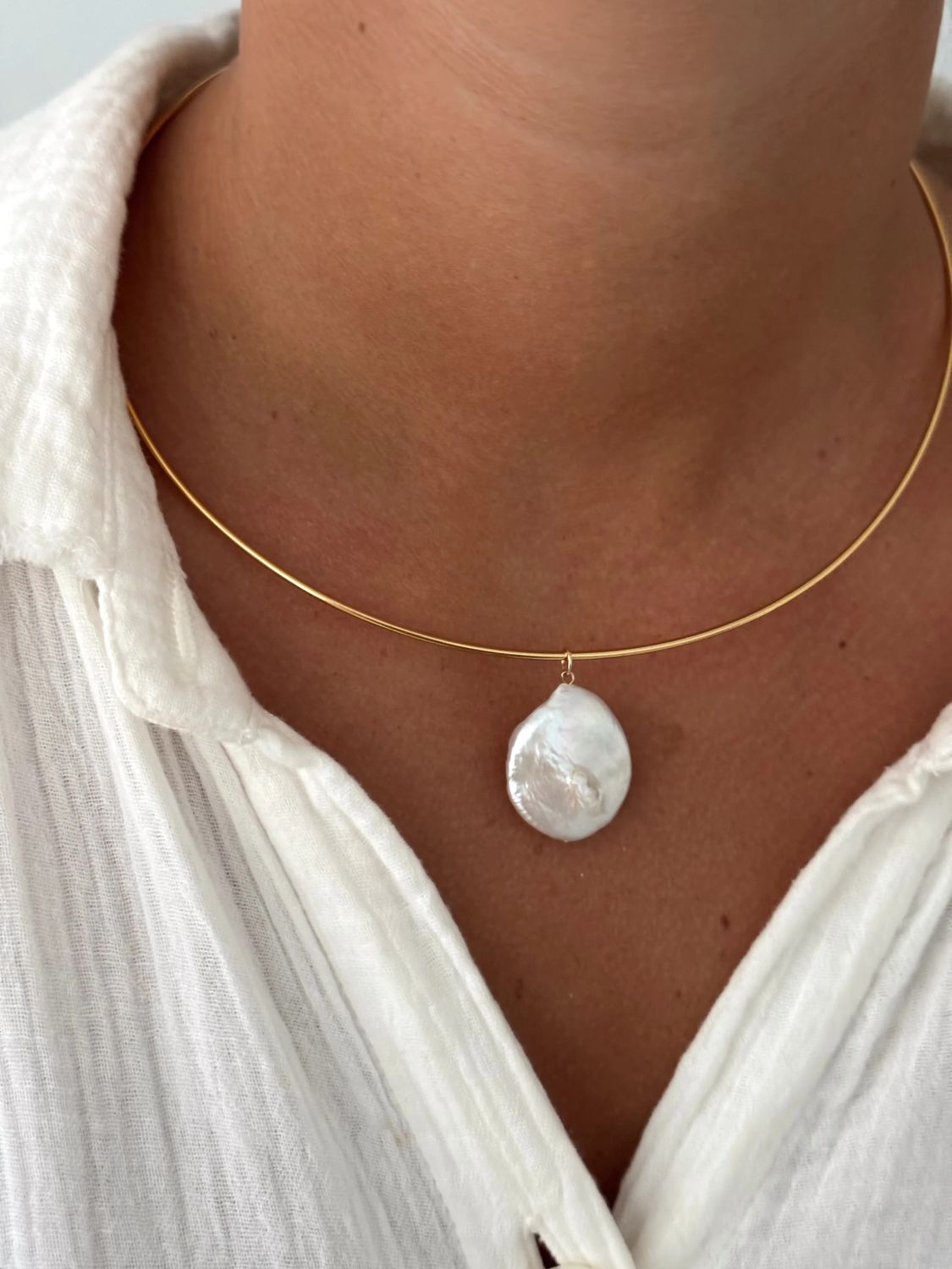Collar Charm Necklace