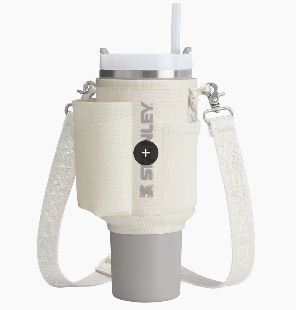 The All Day 40 OZ Quencher Carry-All, Color: Cream