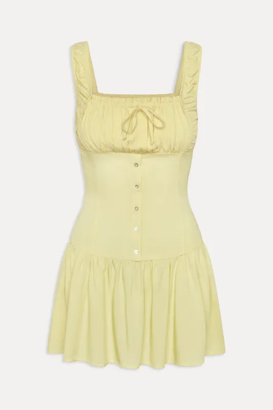Christa Rayon Mini Dress