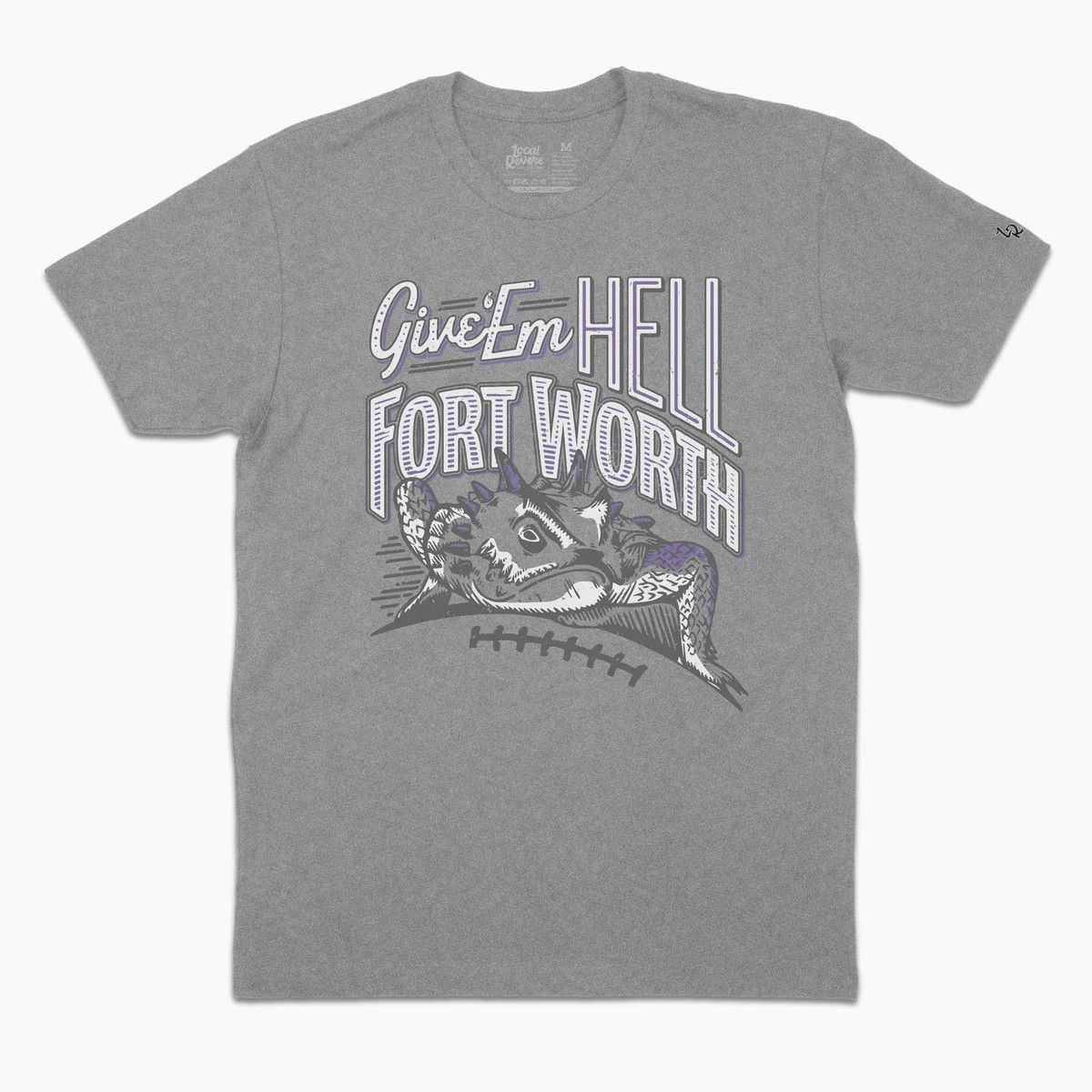 TCU Give &#39;Em Hell Fort Worth Tee