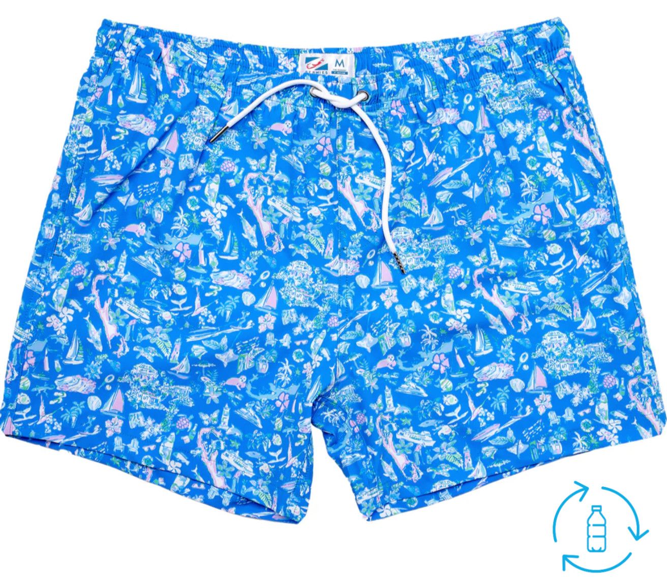 Classic Trunk, Color: Bermuda, Size: Small, Length: 5