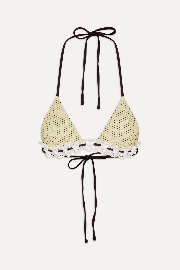 Lana Top Lemon Dot