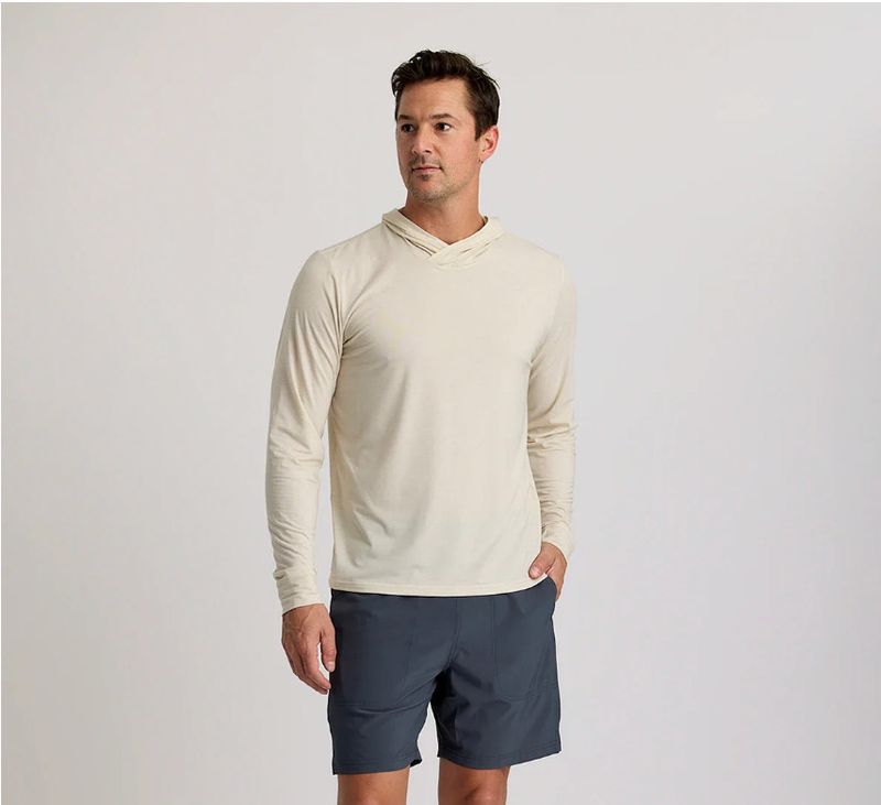 Men&#39;s Elevate Lightweight Hoodie Heather Birch