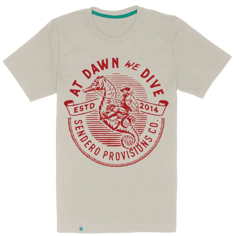 We Dive T-Shirt Sand