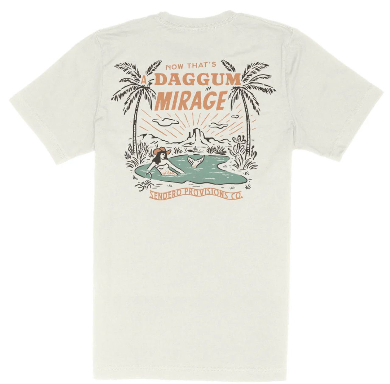 Mirage T-Shirt, Color: Vintage White, Size: Small