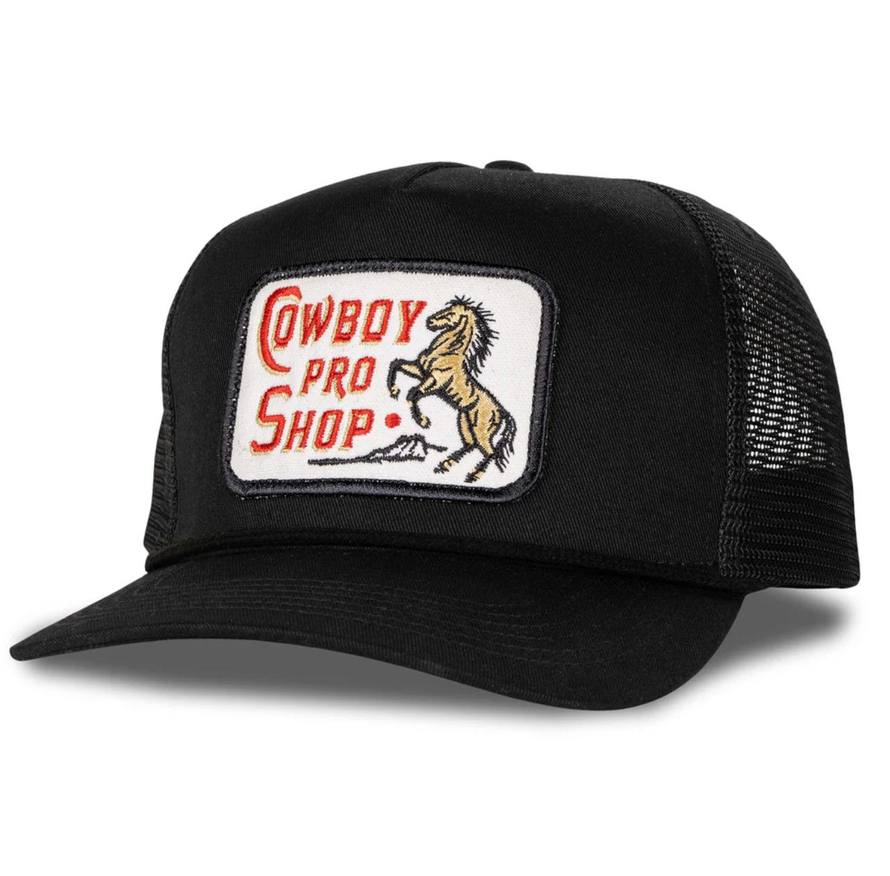 Cowboy Pro Shop Hat Black