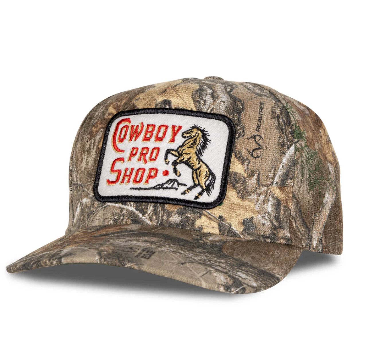 Cowboy Pro Shop Hat Real Tree Edge Camo, Size: OS