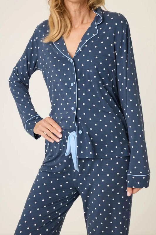 PJ set L/S Polka Dot Party