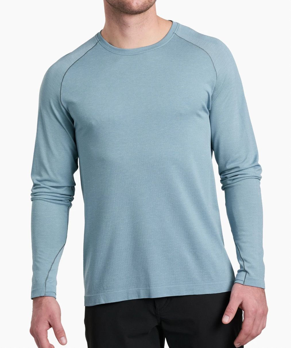 Eclipser Crew LS, Color: Desert Sky, Size: Medium