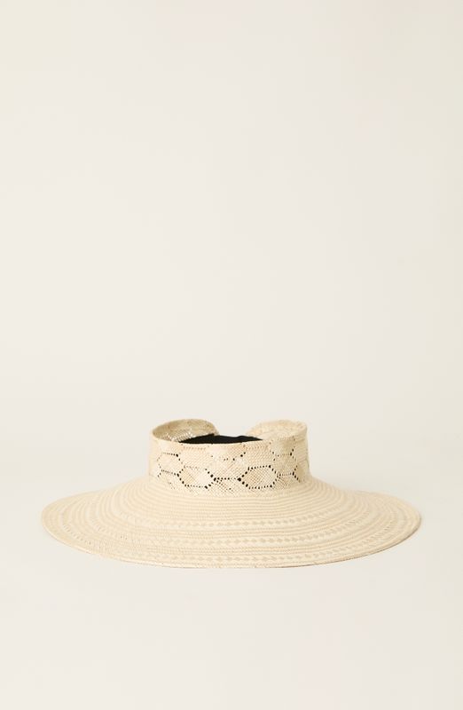 Btb Lola Sisal Visor Natural White