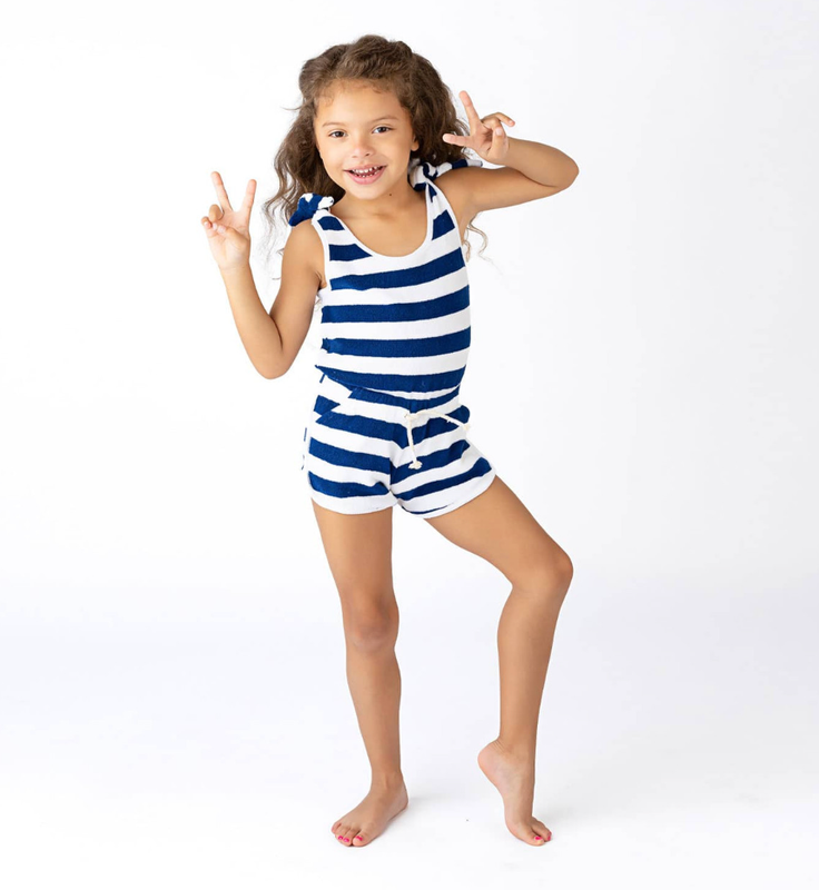 Girls Romper Terry