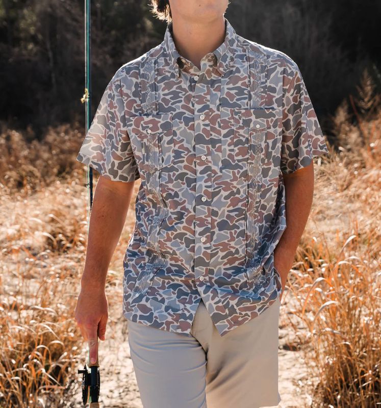 Guayabera Libre Camo Frio