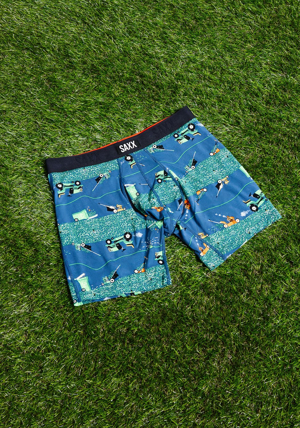 Drop Temp Cooling Cotton Boxer Brief  2pck Buzzcut/ Black