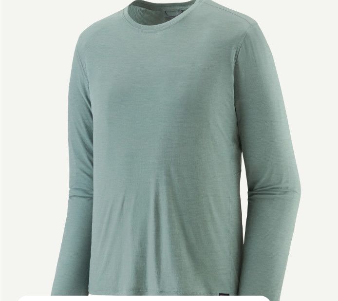 Men&#39;s Long-Sleeved Capilene Cool Lightweight Shirt Thermal Blue