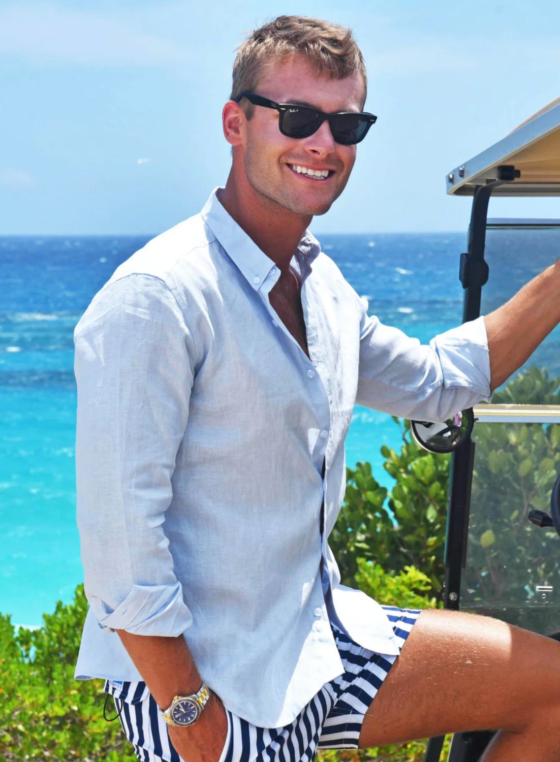 Linen Shirt Blue