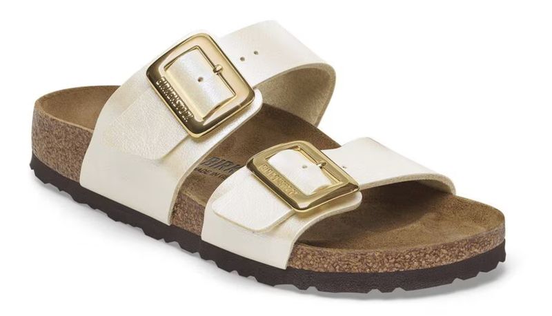 Sydney Luxe Buckle Graceful Pearl White
