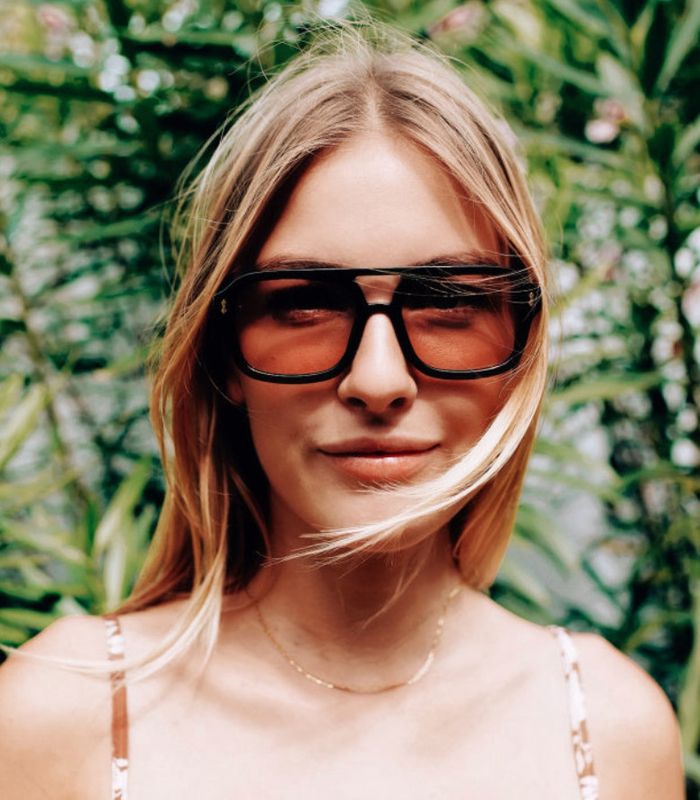 Royal Sunglasses Black/Peach