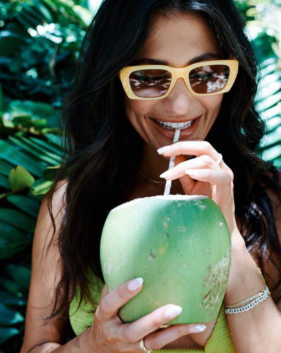 Sonic Sunglasses Banana/Brown