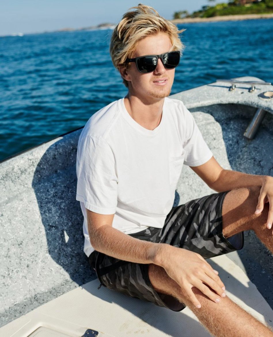 Wyatt Sunglasses Black/Smoke