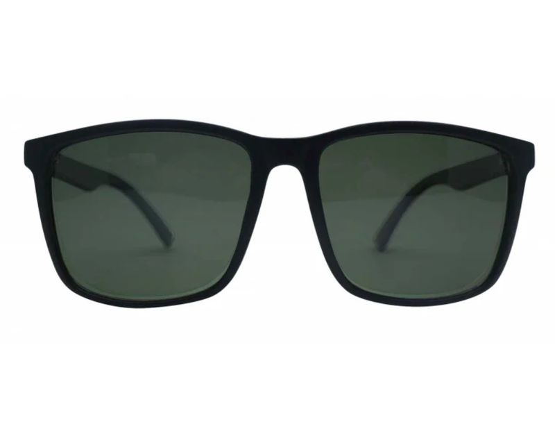 Hopper Sunglasses Black/Green