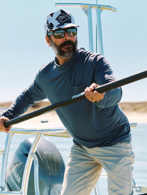 Men&#39;s Bamboo Lightweight Hoodie Storm Cloud