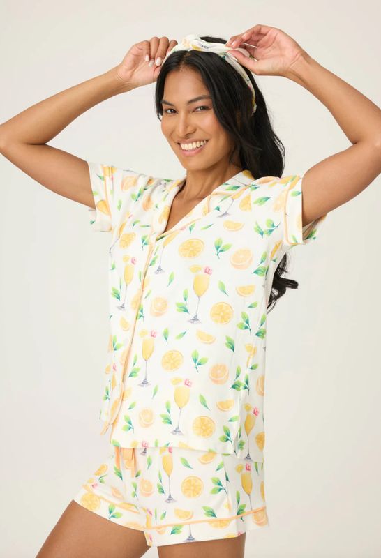 Mimosa Me Short Set Ivory