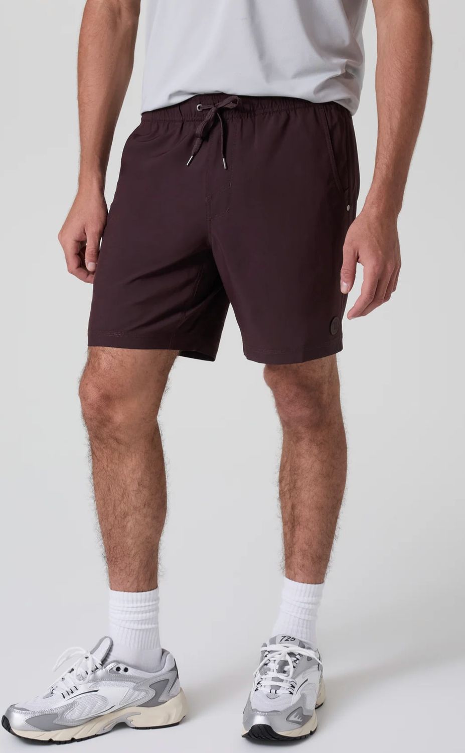 Kore Short Lined 5&quot; Raisin Tonal