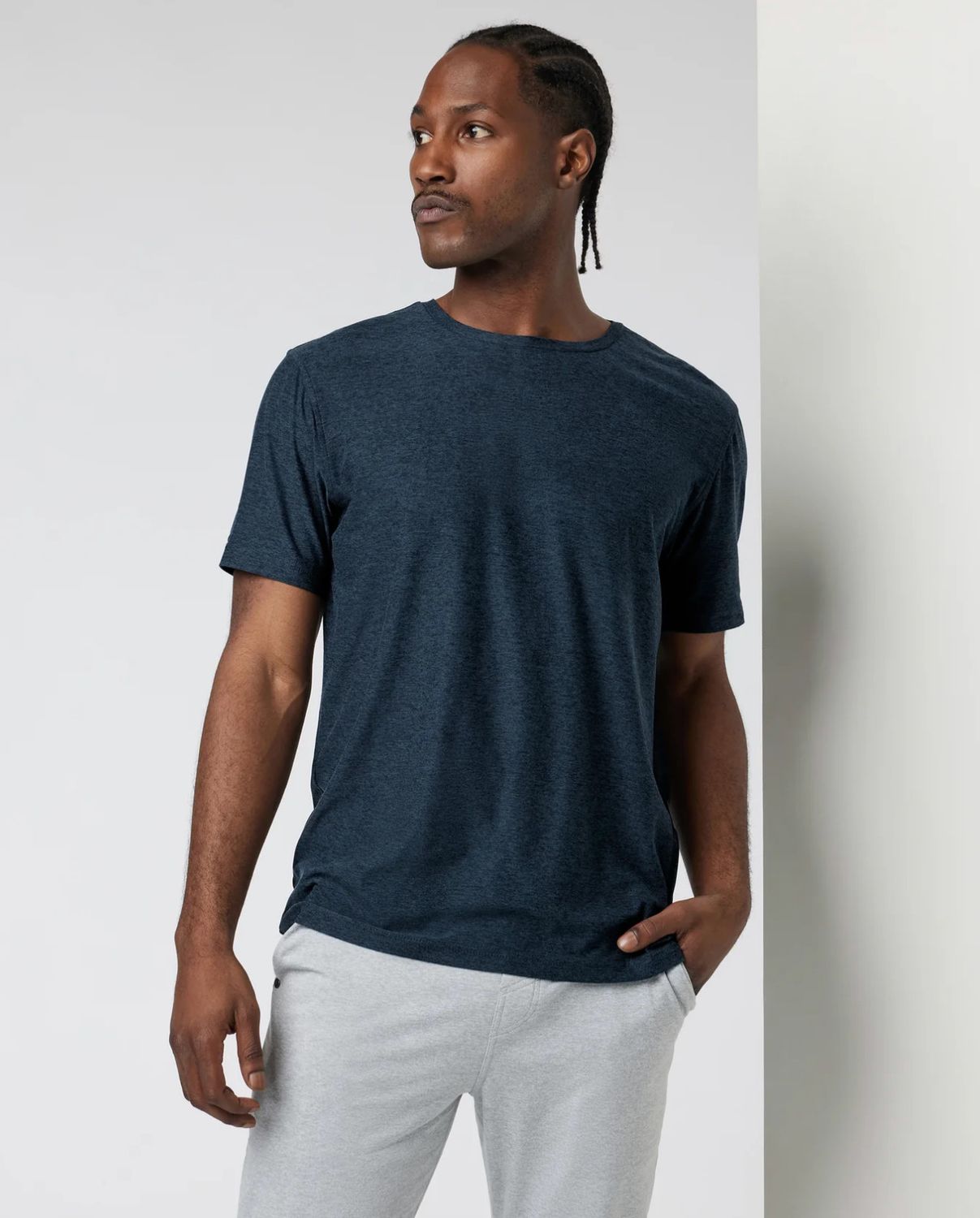 Strato Tech Tee Navy Heather