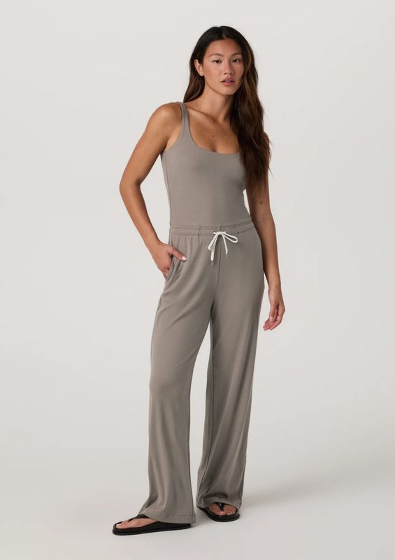 Pose Scoop Jumpsuit Smokey Taupe