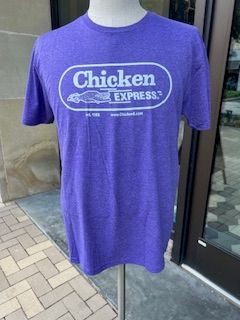 Chicken E Original Tee Purple