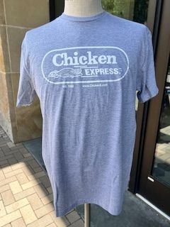 Chicken E Original Tee Grey