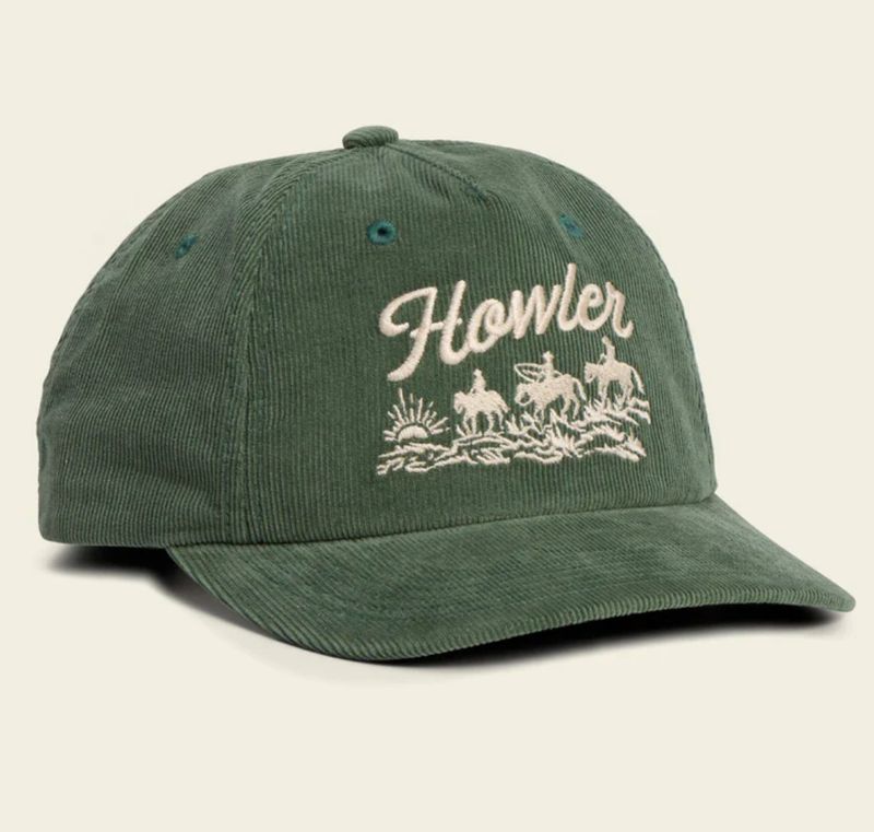 Howler Posse Standard Hat Forest Corduroy