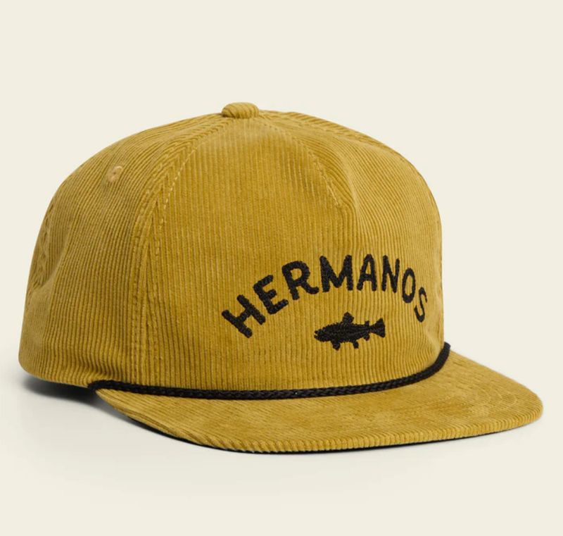 Hermanos Snapback Old Gold Corduroy