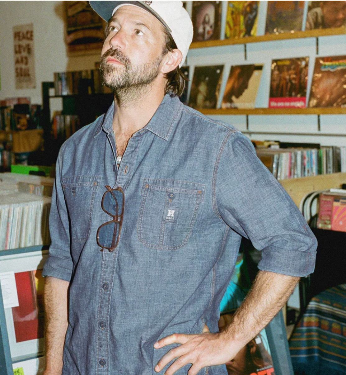 Tallier Work Shirt Washed Blue Chambray