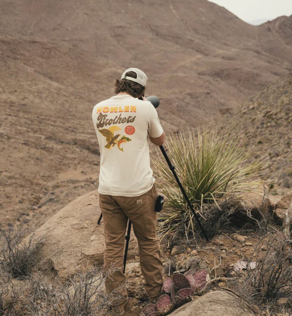 Osprey Prey Pocket T-Shirt Sand Heather