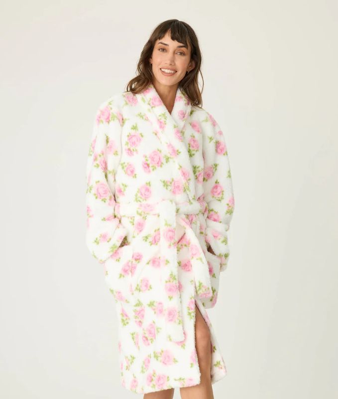 Robe Lets Get Cozy Ivory