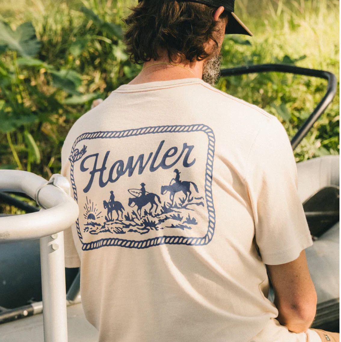 Howler Posse T-Shirt Sand Heather