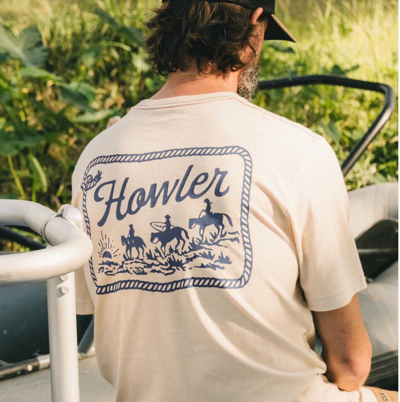 Howler Posse T-Shirt Sand Heather