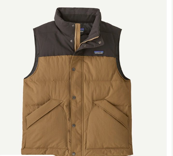M&#39;s Downdrift Vest Coriander Brown