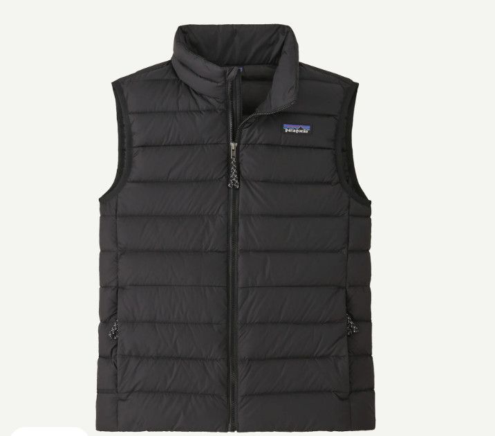 Kids&#39; Down Sweater Vest Black